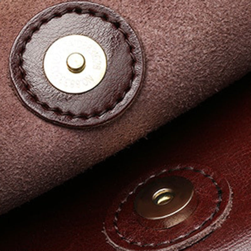 Faguibine Big Capacity Genuine Leather Shoulder Bag