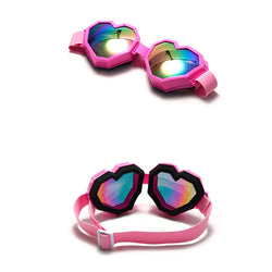 Kye Heart Shaped Goggle Sunglasses