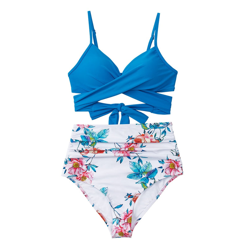 Laluna Grenada Push Up High Waist Bikini Swimsuit