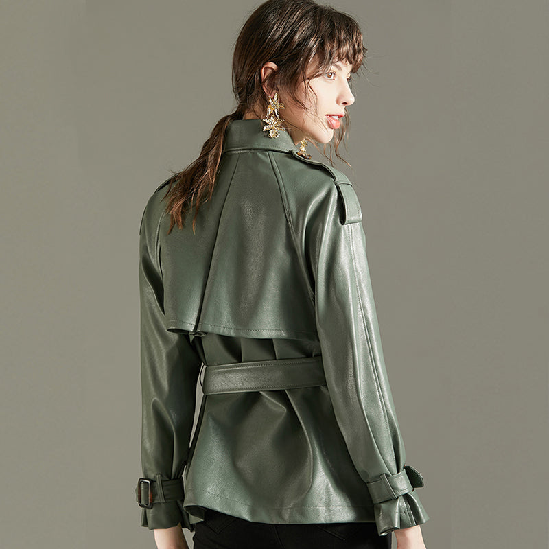Xena Stylish Spring Belted Jacket