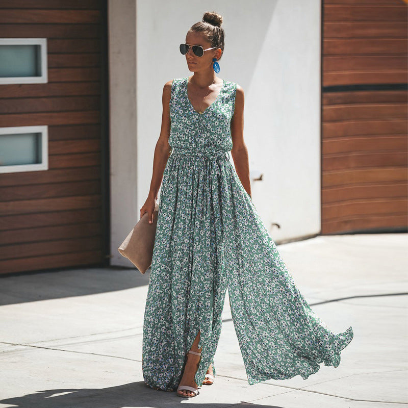Elodie Summer Floral Maxi Dress
