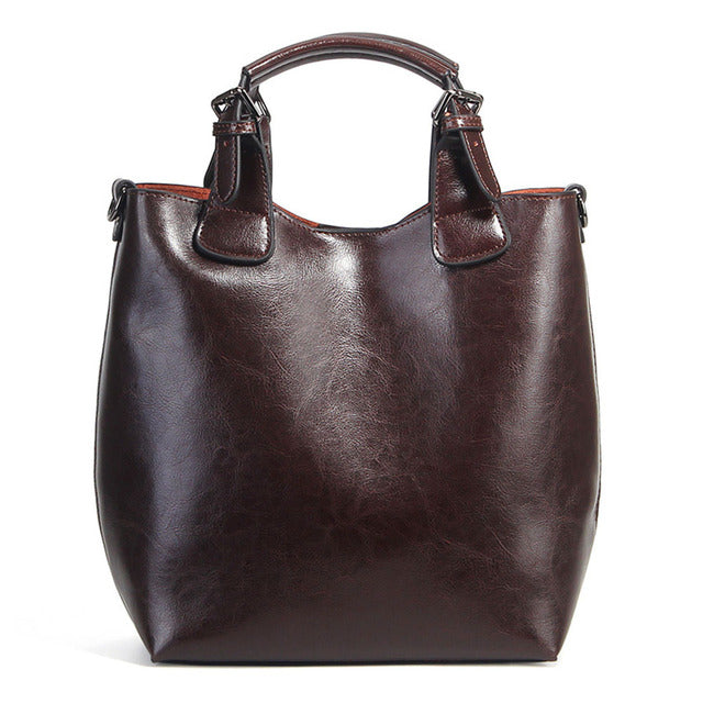 Anvil Genuine Leather Retro Handbag